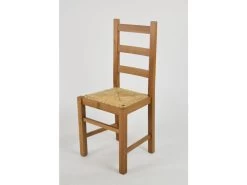 Lot De 2 Chaises Rustiques Chêne Clair/Paille N°3 - PISA - L 43 X L 40 X H 97 Cm 7 Lot De 2 Chaises Rustiques Chêne Clair/Paille N°3 - PISA - L 43 X L 40 X H 97 Cm -Magasin de meubles de restaurant chaise 19722977