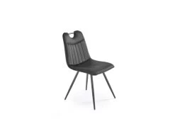 Chaise Design En Tissu Velours 46 X 58 X 83 Cm - Noir 14 Chaise Design En Tissu Velours 46 X 58 X 83 Cm - Noir -Magasin de meubles de restaurant chaise 19816707