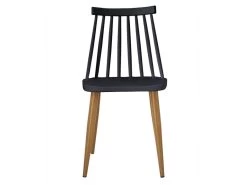 Lot De 2 Chaises Scandinaves Houlgate Noir -Magasin de meubles de restaurant chaise 19940675