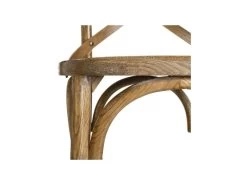 Duo De Chaises Bois Marron Clair - BRETT -Magasin de meubles de restaurant chaise 20021383