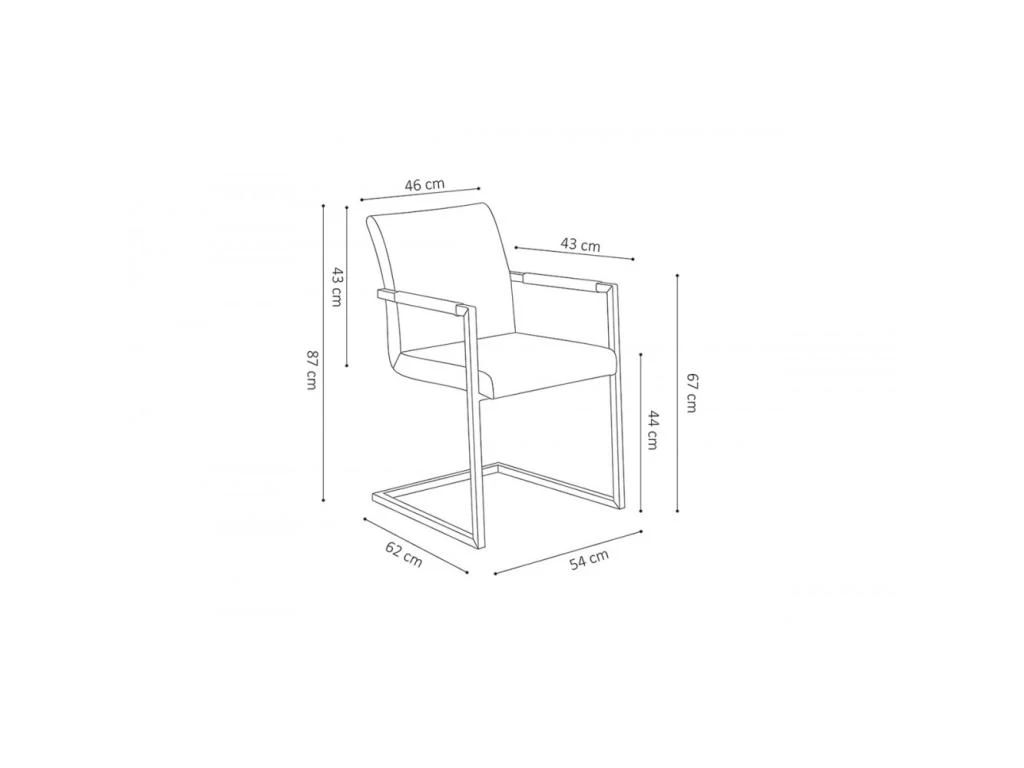 Chaise 'Brigotte' Velours Rose 5 Chaise 'Brigotte' Velours Rose – Image 3