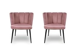 Chaise De Salle À Manger X2 Belair - Couleurs - Rose