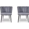 Chaise De Salle À Manger X2 Belair - Couleurs - Gris 2 Chaise De Salle À Manger X2 Belair - Couleurs - Gris -Magasin de meubles de restaurant chaise 21242487