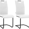Chaise De Salle à Manger Sakai 2pk Blanc