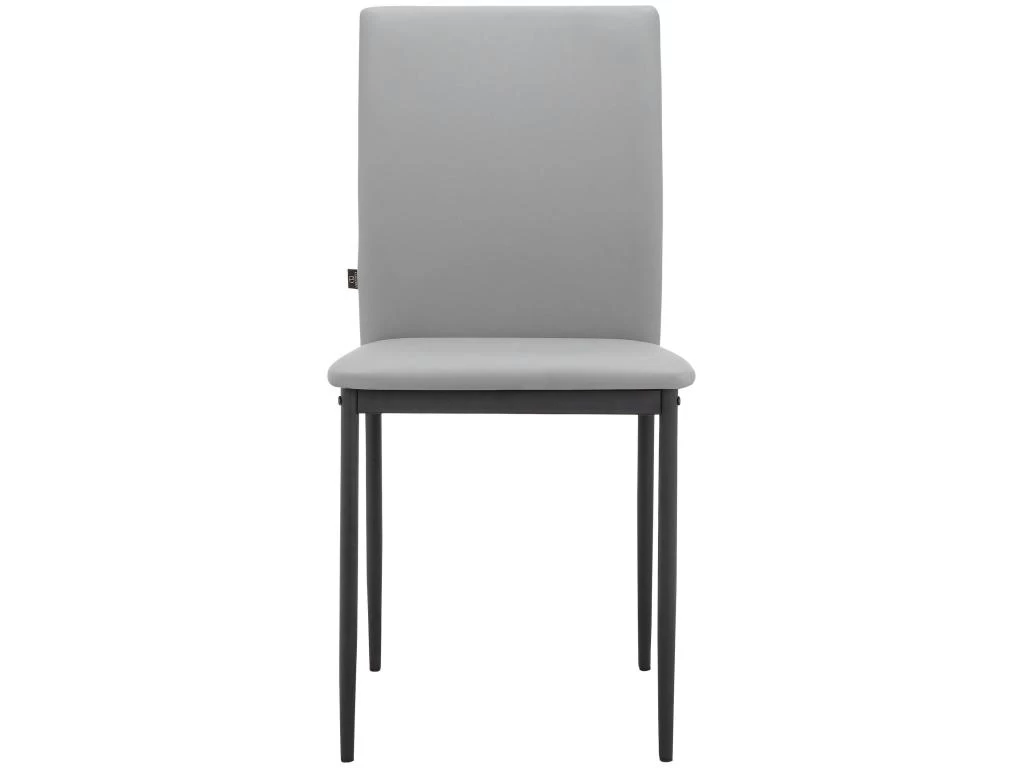 Chaise De Salle à Manger Pavia 4pk Gris 4 Chaise De Salle à Manger Pavia 4pk Gris – Image 2