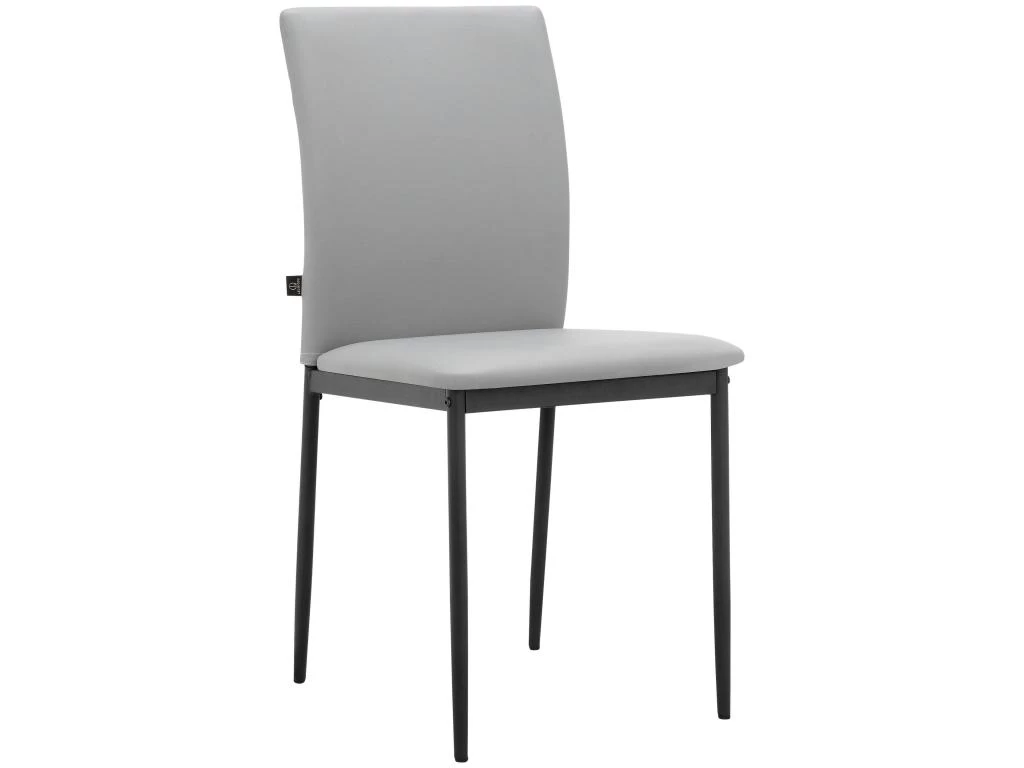 Chaise De Salle à Manger Pavia 4pk Gris 6 Chaise De Salle à Manger Pavia 4pk Gris – Image 4