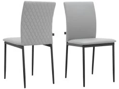 Chaise De Salle à Manger Pavia 4pk Gris 18 Chaise De Salle à Manger Pavia 4pk Gris -Magasin de meubles de restaurant chaise 21686961