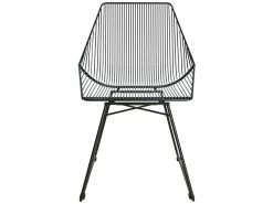 Chaise De Salle à Manger En Métal Noir -Magasin de meubles de restaurant chaise 21697075