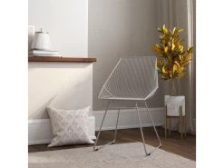 Chaise De Salle à Manger En Métal Gris -Magasin de meubles de restaurant chaise 21697617