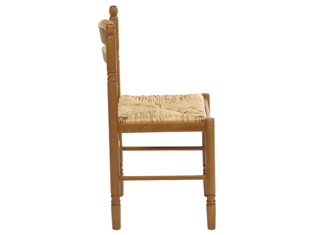 Lot De 6 Chaises JEANNE - Hêtre Massif & Assise Paille De Riz 6 Lot De 6 Chaises JEANNE - Hêtre Massif & Assise Paille De Riz – Image 4