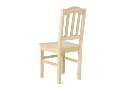 Chaise En Bois à Barreaux Rustique Pin Massif Brut - Région 9 Chaise En Bois à Barreaux Rustique Pin Massif Brut - Région -Magasin de meubles de restaurant chaise 22134973