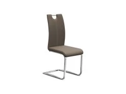 Chaise SOFI PU Cappuccino, Dimension H99 X L43 X P57 Cm, Idéal Pour Votre Cuisine Ou Salle à Manger