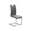 Chaise SOFI PU Gris, Dimension H99 X L43 X P57 Cm, Idéal Pour Votre Cuisine Ou Salle à Manger