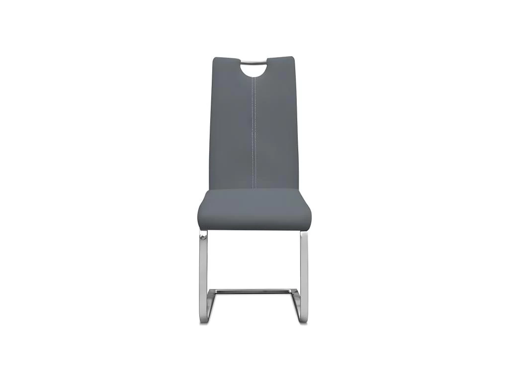 Chaise SOFI PU Gris, Dimension H99 X L43 X P57 Cm, Idéal Pour Votre Cuisine Ou Salle à Manger 7 Chaise SOFI PU Gris, Dimension H99 X L43 X P57 Cm, Idéal Pour Votre Cuisine Ou Salle à Manger – Image 5