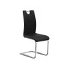 Chaise SOFI PU Noir, Dimension H99 X L43 X P57 Cm, Idéal Pour Votre Cuisine Ou Salle à Manger -Magasin de meubles de restaurant chaise 22328889