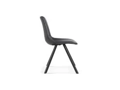 Chaise EMET PU Noir, Dimension H83 X L46 X P60 Cm, Idéal Pour Votre Cuisine Ou Salle à Manger -Magasin de meubles de restaurant chaise 22329007