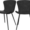 Chaise Gildas Gris Foncé (lot De 2) 2 Chaise Gildas Gris Foncé (lot De 2) -Magasin de meubles de restaurant chaise 22348497