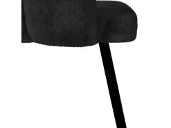 Chaise Cosette En Tissu Bouclé Gris Foncé (lot De 2) -Magasin de meubles de restaurant chaise 22352395