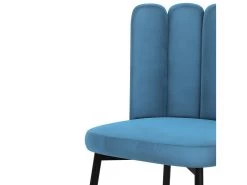 Chaise Rosy En Velours Bleu (lot De 2) 12 Chaise Rosy En Velours Bleu (lot De 2) -Magasin de meubles de restaurant chaise 22352407