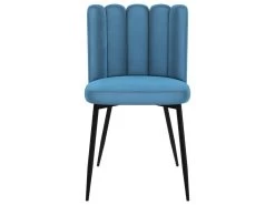 Chaise Rosy En Velours Bleu (lot De 2) 13 Chaise Rosy En Velours Bleu (lot De 2) -Magasin de meubles de restaurant chaise 22352409