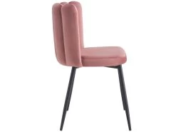 Chaise Rosy En Velours Vieux Rose (lot De 2) -Magasin de meubles de restaurant chaise 22352433
