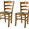 Lot De 2 Chaises Rustiques Chêne/Paille N°2 - PISA - L 45.5 X L 42.5 X H 88 Cm 1 Lot De 2 Chaises Rustiques Chêne/Paille N°2 - PISA - L 45.5 X L 42.5 X H 88 Cm -Magasin de meubles de restaurant chaise 22365591
