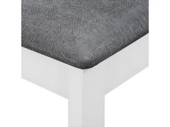 Chaises à Manger Avec Coussins Lot De 4 Blanc Bois Solide -Magasin de meubles de restaurant chaise 22557947