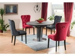 Chaise De Salle à Manger Design 51 X 46 X 98 Cm - Noir -Magasin de meubles de restaurant chaise 22742051