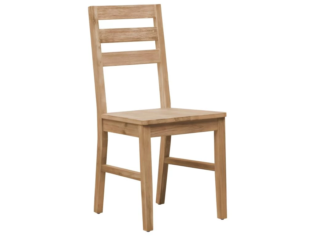 Lot De 2 Chaises De Salle à Manger Cuisine Design Classique Bois D'acacia Massif CDS020274 4 Lot De 2 Chaises De Salle à Manger Cuisine Design Classique Bois D'acacia Massif CDS020274 – Image 2