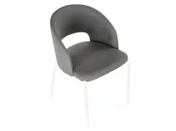 Chaise De Salle à Manger Design 51 X 57 X 77 Cm - Gris -Magasin de meubles de restaurant chaise 22800039