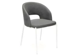 Chaise De Salle à Manger Design 51 X 57 X 77 Cm - Gris -Magasin de meubles de restaurant chaise 22800043