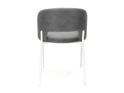 Chaise De Salle à Manger Design 51 X 57 X 77 Cm - Gris -Magasin de meubles de restaurant chaise 22800045