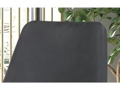 Chaise MICRA PU Gris Foncé, Dimensions: H86 X L49 X P61 Cm, Idéal Pour Un Salon De Prestige -Magasin de meubles de restaurant chaise 22804219