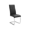 Chaise ALI PU Noir, Dimensions: H101 X L42 X P61 Cm, Idéal Pour Une Salle A Manger Unique 2 Chaise ALI PU Noir, Dimensions: H101 X L42 X P61 Cm, Idéal Pour Une Salle A Manger Unique -Magasin de meubles de restaurant chaise 22804257