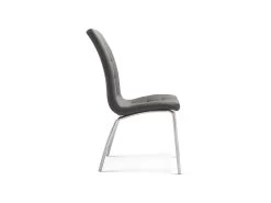 Chaise MERIL PU Gris, Dimensions: H96 X L42 X P55 Cm, Idéal Pour Une Salle à Manger Tape-à-l'œil 11 Chaise MERIL PU Gris, Dimensions: H96 X L42 X P55 Cm, Idéal Pour Une Salle à Manger Tape-à-l'œil -Magasin de meubles de restaurant chaise 22858743
