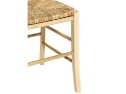 Lot De 6 Chaises PAYSANNE - Hêtre Massif Teinté Naturel, Paille De Riz 13 Lot De 6 Chaises PAYSANNE - Hêtre Massif Teinté Naturel, Paille De Riz -Magasin de meubles de restaurant chaise 232155