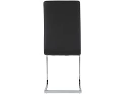 Lot De 4 Chaises LIRICA - Simili Noir -Magasin de meubles de restaurant chaise 261849