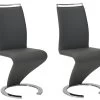 Lot De 2 Chaises TWIZY - Simili Noir -Magasin de meubles de restaurant chaise 267023