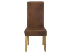 Lot De 6 Chaises SANTOS - Microfibre Aspect Cuir Vieilli - Pieds Bois Clair 13 Lot De 6 Chaises SANTOS - Microfibre Aspect Cuir Vieilli - Pieds Bois Clair -Magasin de meubles de restaurant chaise 268417