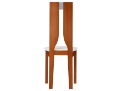 Lot De 6 Chaises SILVIA - Hêtre Massif - Merisier & Blanc 15 Lot De 6 Chaises SILVIA - Hêtre Massif - Merisier & Blanc -Magasin de meubles de restaurant chaise 272675