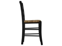 Lot De 2 Chaises PAYSANNE - Hêtre Massif & Paille De Riz - Teinte : Noir 13 Lot De 2 Chaises PAYSANNE - Hêtre Massif & Paille De Riz - Teinte : Noir -Magasin de meubles de restaurant chaise 284475