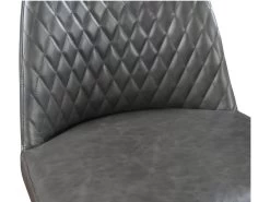 Lot De 6 Chaises JOPLIN - Simili & Métal - Anthracite 15 Lot De 6 Chaises JOPLIN - Simili & Métal - Anthracite -Magasin de meubles de restaurant chaise 319381