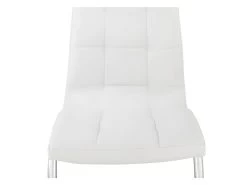Lot De 6 Chaises NADYA - Simili - Blanc -Magasin de meubles de restaurant chaise 327847