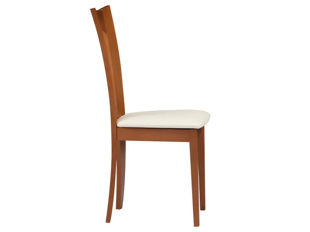 Lot De 6 Chaises TIFFANY - Hêtre Massif - Coloris : Chêne Et Blanc 6 Lot De 6 Chaises TIFFANY - Hêtre Massif - Coloris : Chêne Et Blanc – Image 4