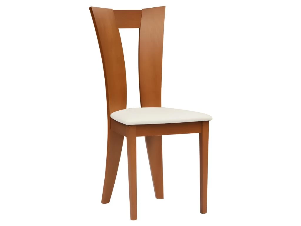 Lot De 6 Chaises TIFFANY - Hêtre Massif - Coloris : Chêne Et Blanc 5 Lot De 6 Chaises TIFFANY - Hêtre Massif - Coloris : Chêne Et Blanc – Image 3