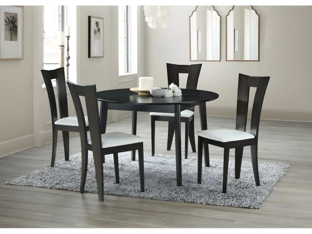 Lot De 6 Chaises TIFFANY - Hêtre Massif - Coloris : Chêne Et Blanc 9 Lot De 6 Chaises TIFFANY - Hêtre Massif - Coloris : Chêne Et Blanc – Image 7