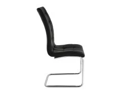 Lot De 2 Chaises NADYA - Simili - Noir -Magasin de meubles de restaurant chaise 355367