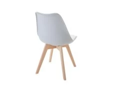 Lot De 6 Chaises JODY - Polypropylène Et Hêtre - Gris Clair 14 Lot De 6 Chaises JODY - Polypropylène Et Hêtre - Gris Clair -Magasin de meubles de restaurant chaise 397281