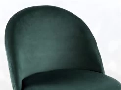 Lot De 2 Chaises - Velours Et Métal Doré - Vert - MELBOURNE 19 Lot De 2 Chaises - Velours Et Métal Doré - Vert - MELBOURNE -Magasin de meubles de restaurant chaise 404461