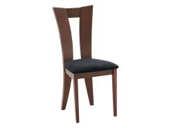 Lot De 6 Chaises TIFFANY - Hêtre Massif - Coloris : Noyer Et Expresso -Magasin de meubles de restaurant chaise 444421